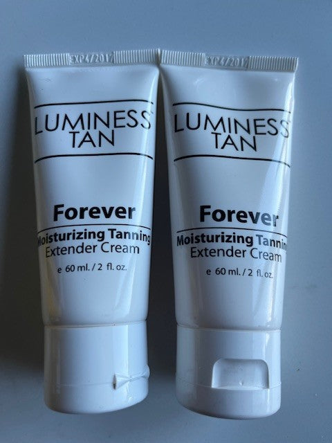 2 pk LUMINESS Air Tan FOREVER Moisturizing Tanning Extender Cream 2 oz Free Ship