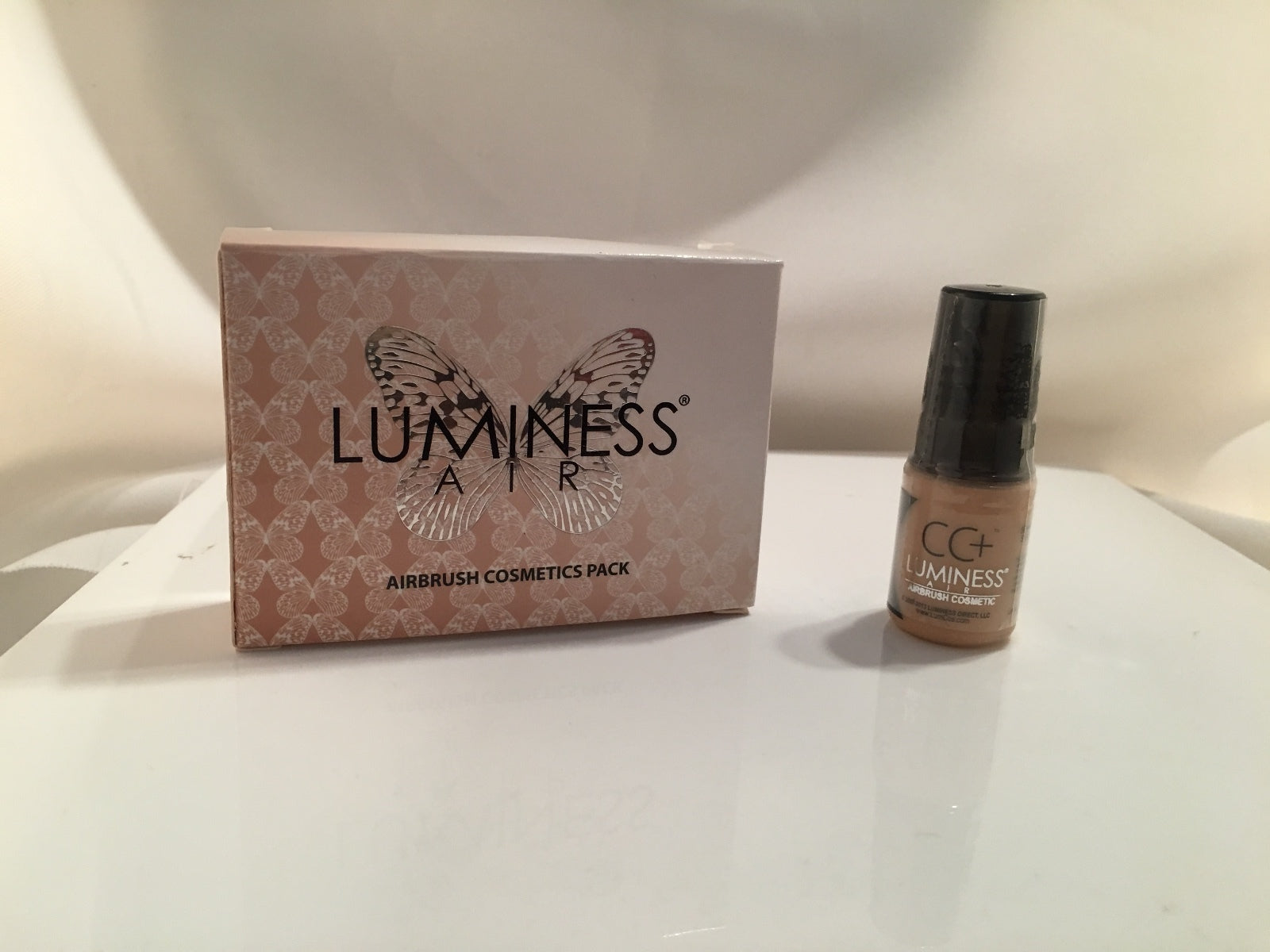 New Luminess AirBrush Makeup CC Concealer "Warm Beige" Covers Imperfections