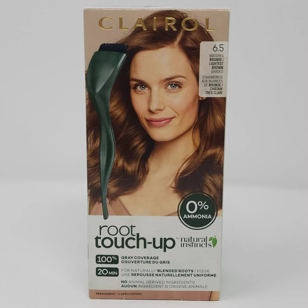 Clairol Root Touch-Up by Natural Instincts 6.5 Bronde/Lightest Brown, NIB