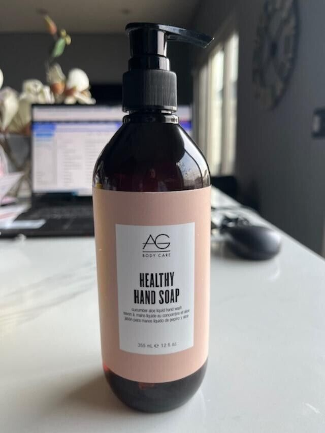 AG Body Care Healthy Hand Soap Clean Cucumber Aloe Liquid Hand Wash Remove Germs