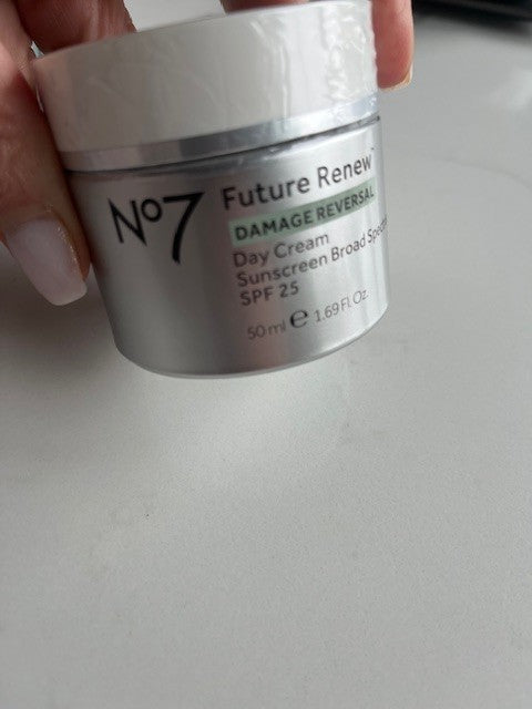 No7 Future Renew Damage Reversal Day Cream w/SPF 25-1.69 oz Skin Damage 04/26