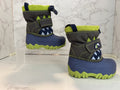 Cat & Jack Toddler Boys Sz 6 Monster Winter Snow Boots Thermolite Blue And Green