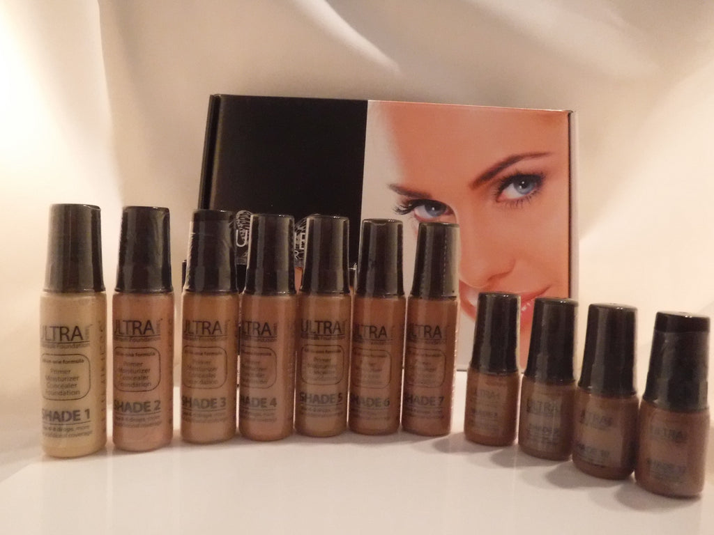 Airbrush Foundation Shade Ultra F4, 5ml=.16oz ONE Sample of Luminess foundation 