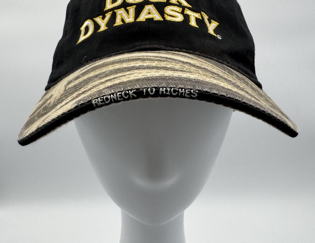 Duck Dynasty Adjustable Baseball Hunting Hat Cap Rednecks to Riches Black Camo