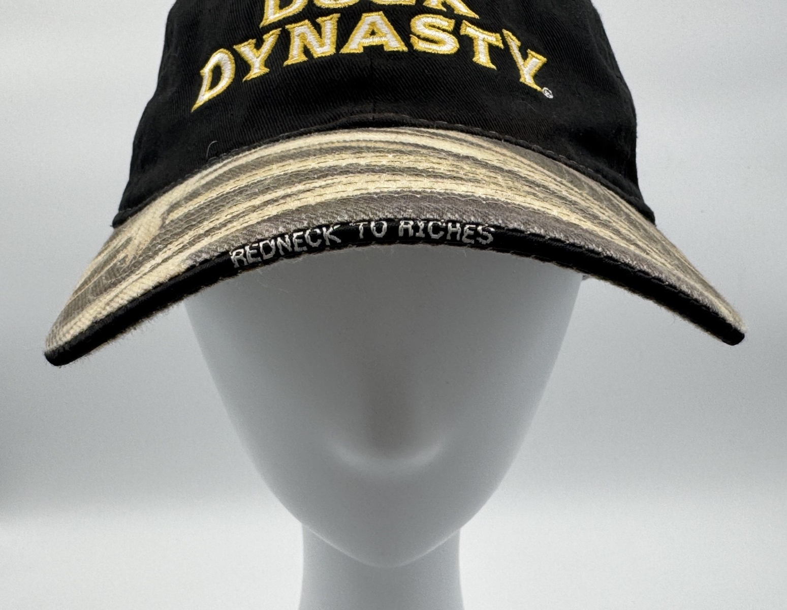 Duck Dynasty Adjustable Baseball Hunting Hat Cap Rednecks to Riches Black Camo