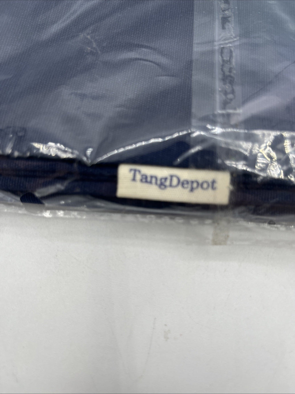 2 pk. Tangdepot Pillow Case 16”x 16” Solid Cotton Pillow Covers Navy Blue, NEW