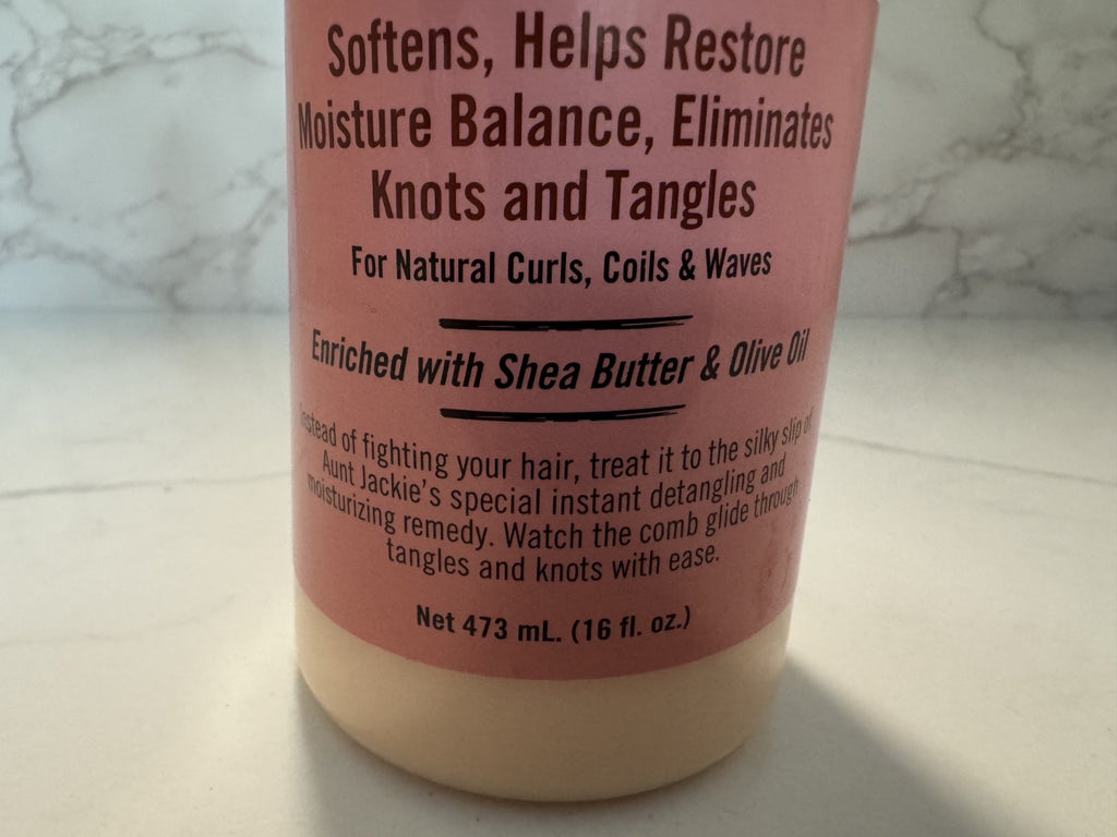 Aunt Jackie's Knot On My Watch Instant Detangling Therapy Hair Conditioner 16 oz