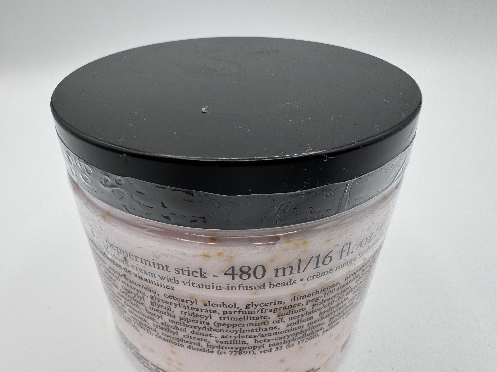 Philosophy Peppermint Stick Hydrating Body Cloud Body Cream 16 oz, New Sealed