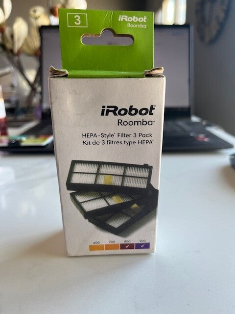 iRobot Roomba 800 and 900 Series Hepa-Style Filter 3-Pack SEALED NIB