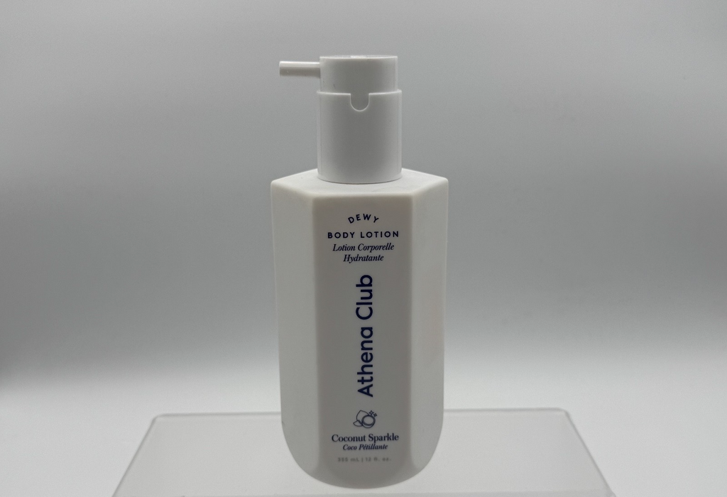 Athena Club Dewy Body Lotion, Coconut Sparkle, 12oz, Moisturizer, Hydrate NEW