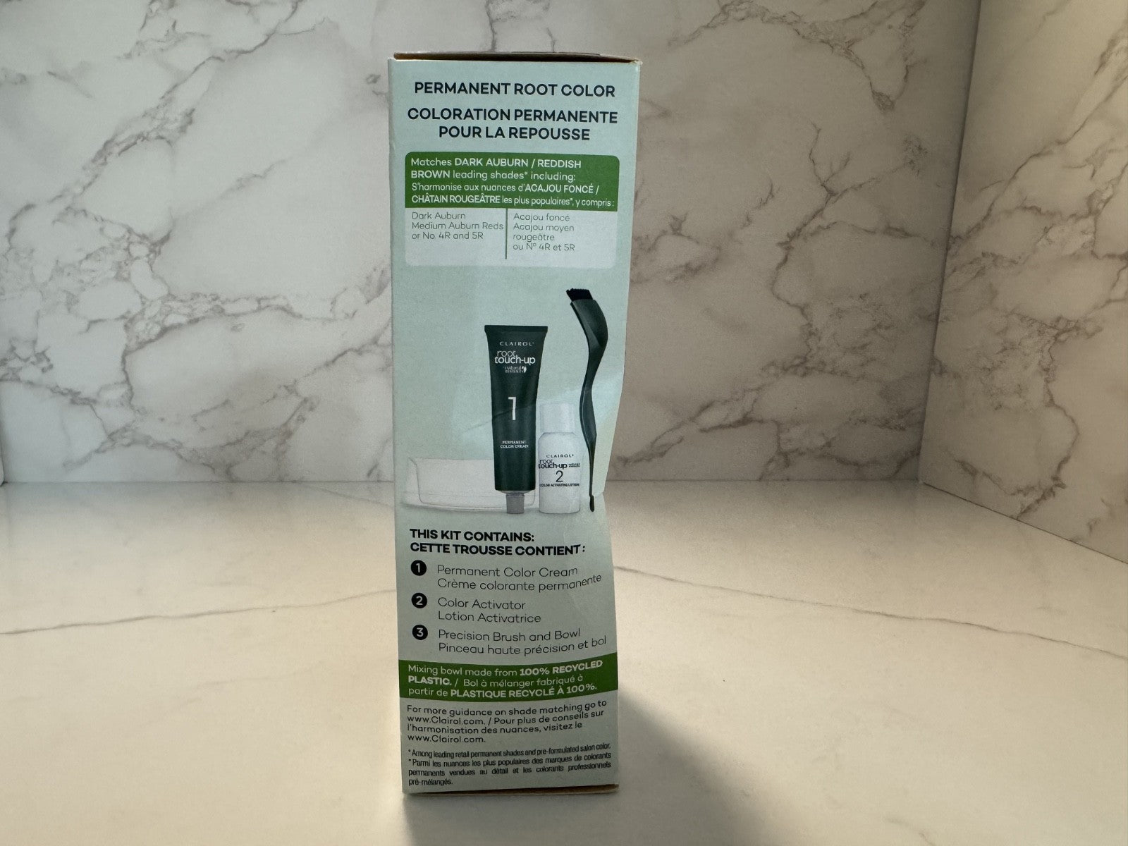 Clairol Nice n Easy root touch up 4R Dark Reddish Brown by Natural Instincts NEW