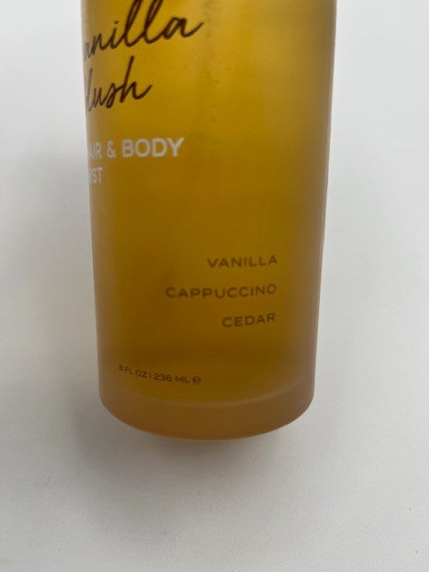 Bubble Beauty Vanilla Blush Body Hair & Body Mist Cappuccino Cedar Vanilla 8 OZ