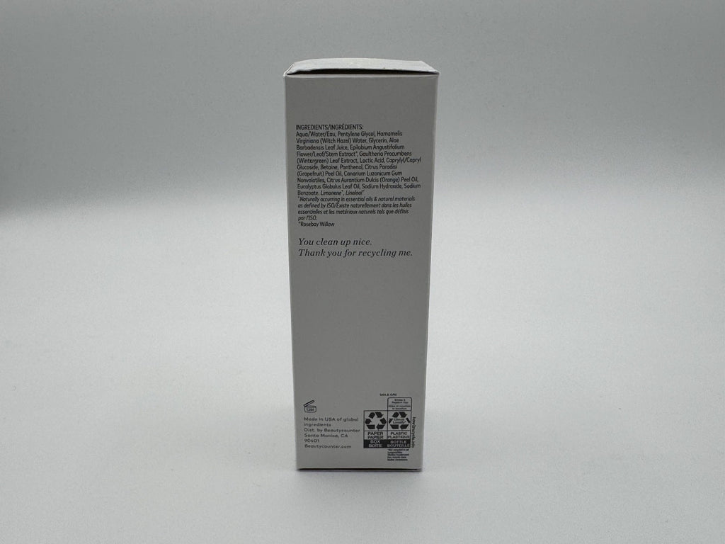 Beautycounter CounterControl Instant Matte Toner, NIB 5 oz New