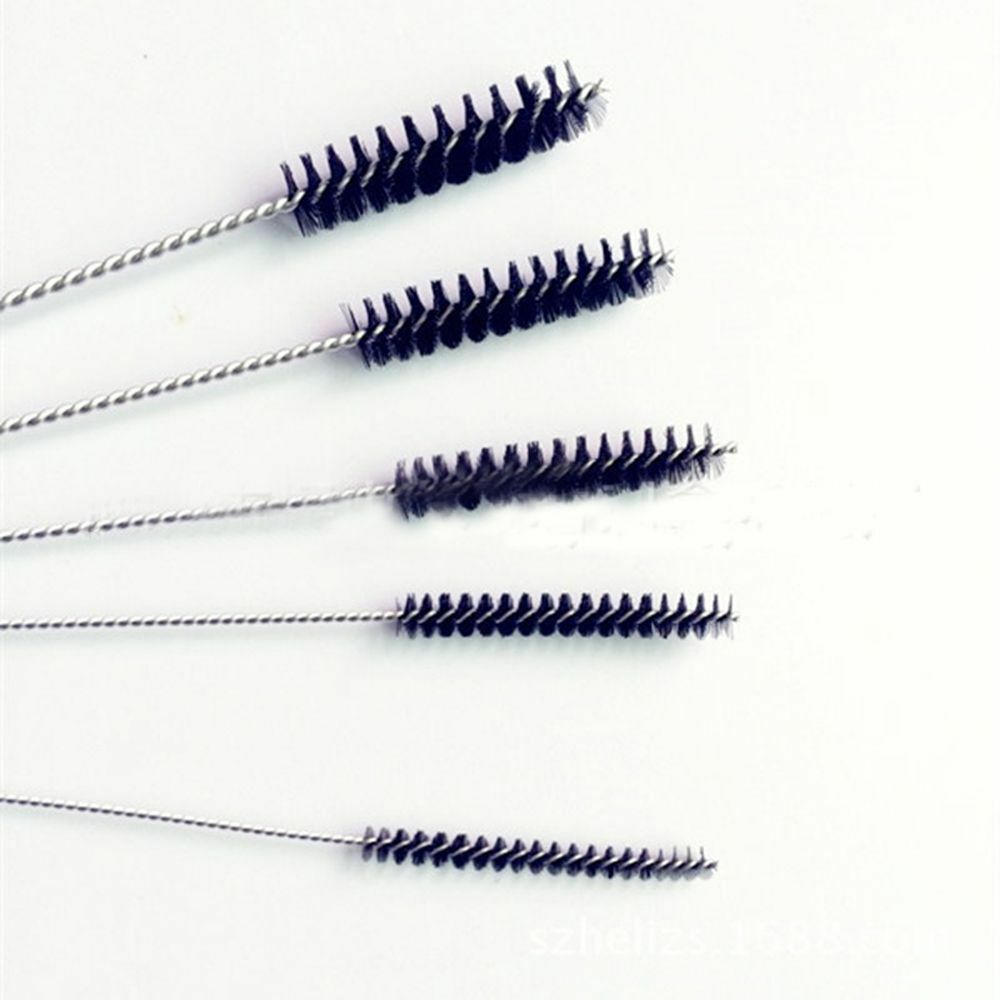 Airbrush Makeup Cleaning Brushes Kit Tube Set 5pc, use to Clean Luminess Stylus