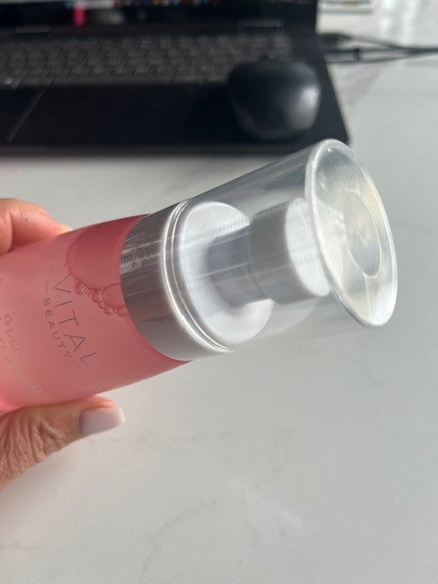 Vital Beauty Glow Setting Spray Rose Water Hyaluronic Acid 8 fl oz New & Sealed 