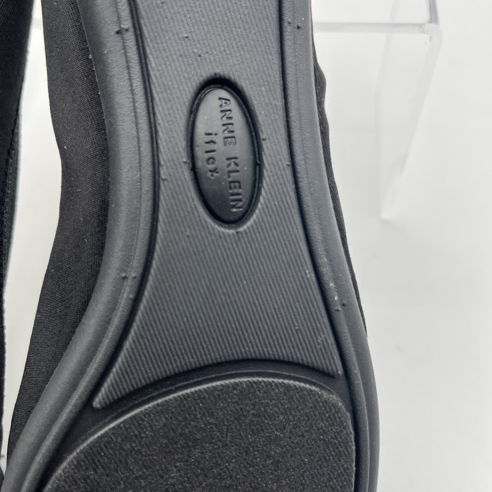 Anne Klein Signature AKUPLIFT 2 iflex Women Shoes Sz 8M Ballet black Slip on NIB