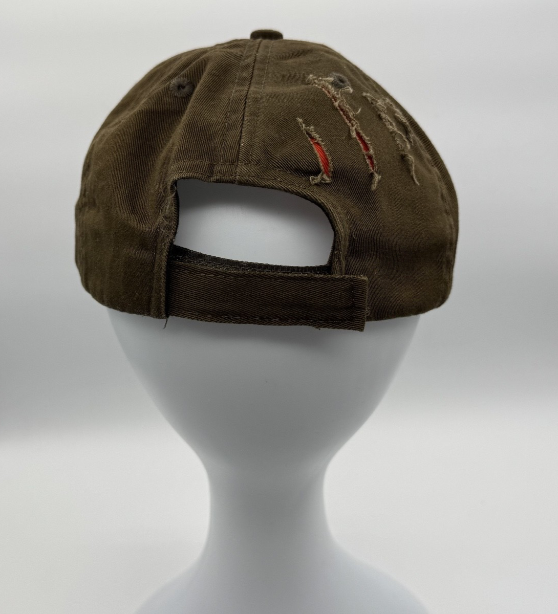 Arctic Circle Alaska Baseball Cap Hat Grizzly Bear Brown/Orange, Head Wear