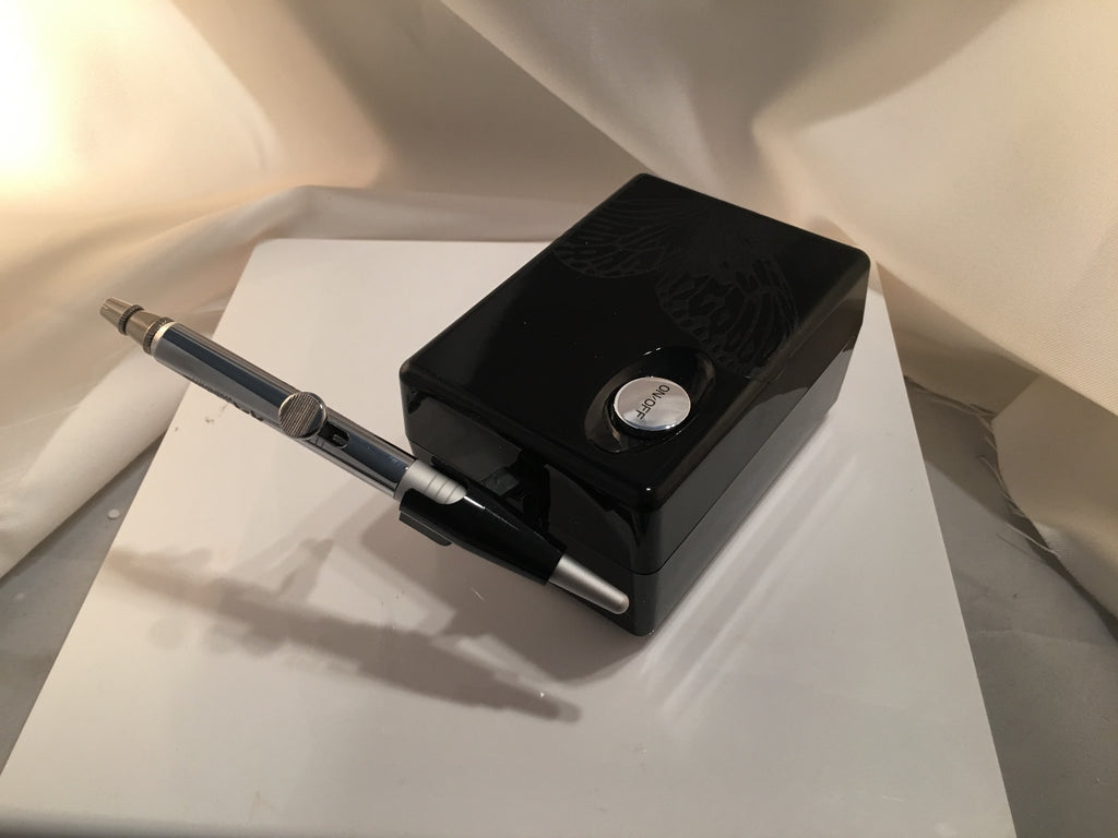 Luminess Air Airbrush System Tanning & Makeup No Drip Pink Tip Stylus Fair Combo