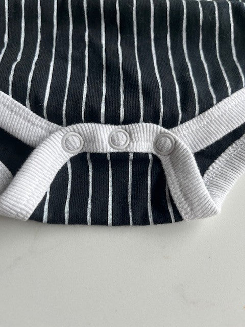 Disney Store Jack Skellington Nightmare Before Christmas Baby Bodysuit 18-24 mo.