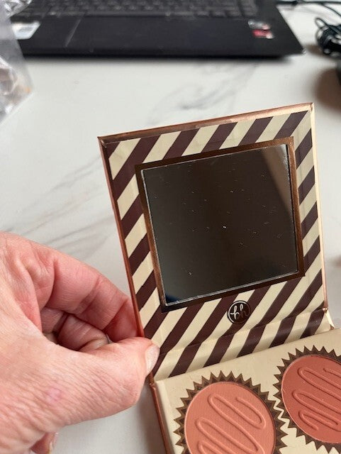 BH Cosmetics Chocolate Orange Truffle Blush Palette w/Bonus Brush NIB Free Ship