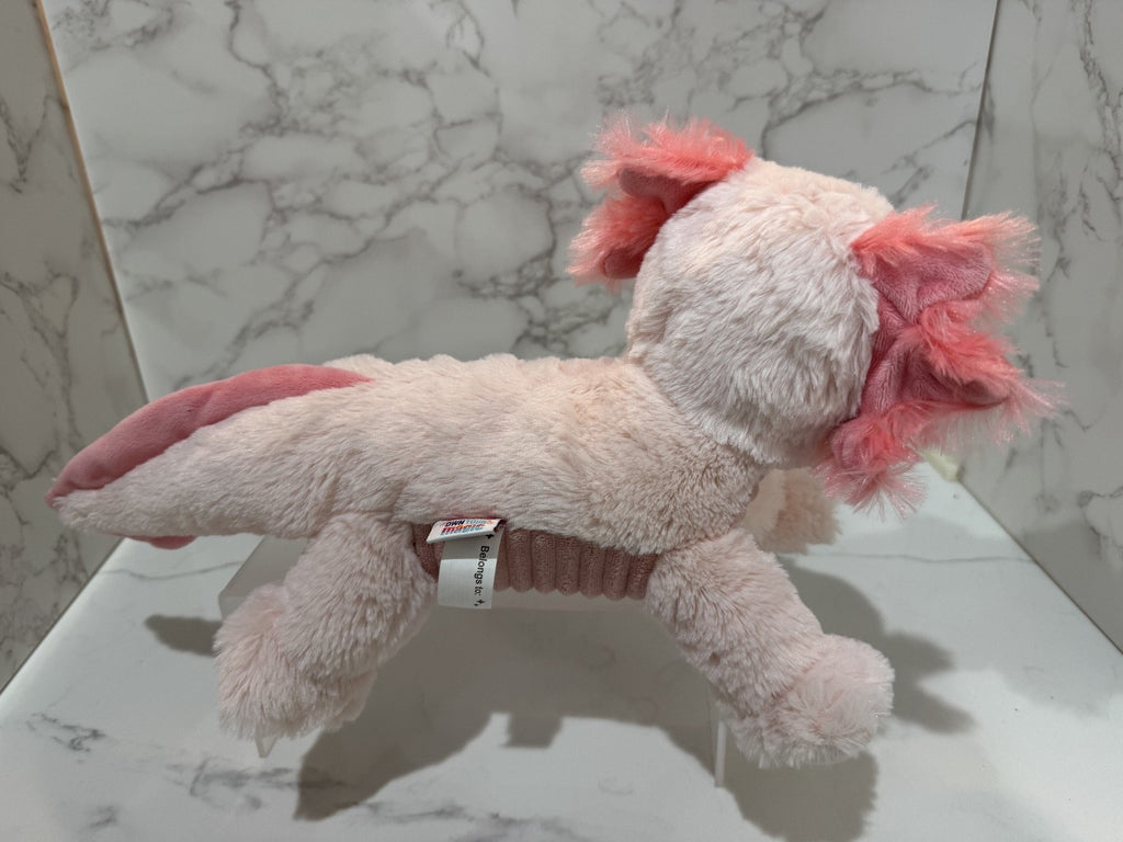 Girl Scout Cookie Rewards Plush Lucy the Axolotl Pink 2024 Own Your Magic
