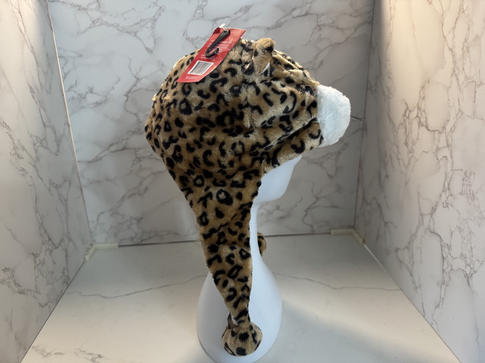 Leopard Soft Plush Winter Hat Kids & Adults, Christms Hoilday, Cold Weather NWT