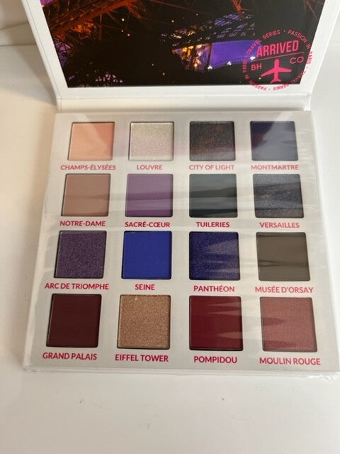 Bh Cosmetics Passion In Paris Eyeshadow Palette W/ Free Eye Shadow Brush NIB
