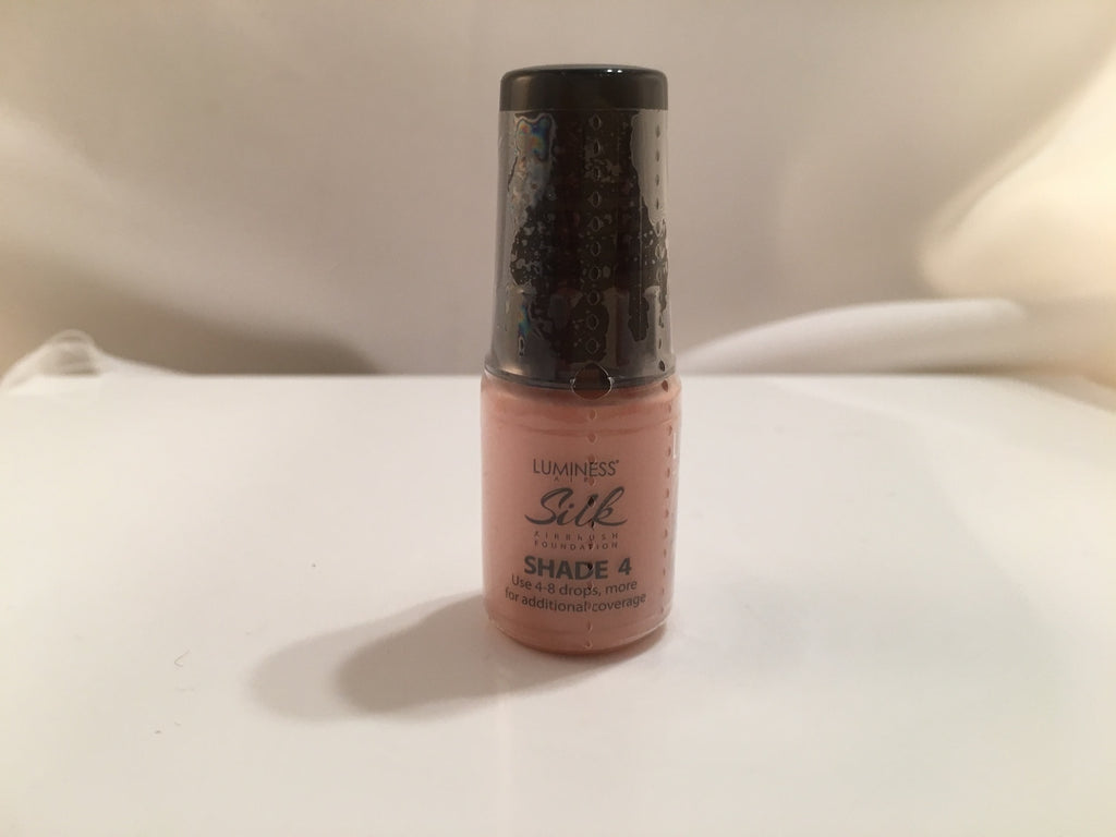 New Luminess Air/Stream Airbrush Makeup Silk Shade 4 Foundation .25oz Free Ship
