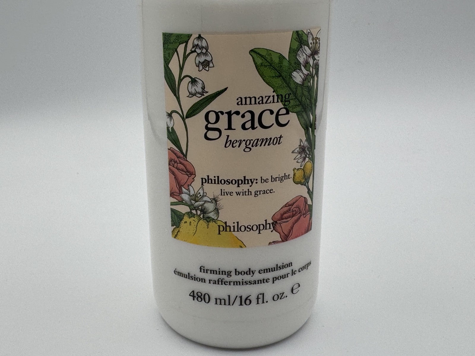 Philosophy Amazing Grace Bergamot Firming Body Emulsion 16 oz NEW with Pump