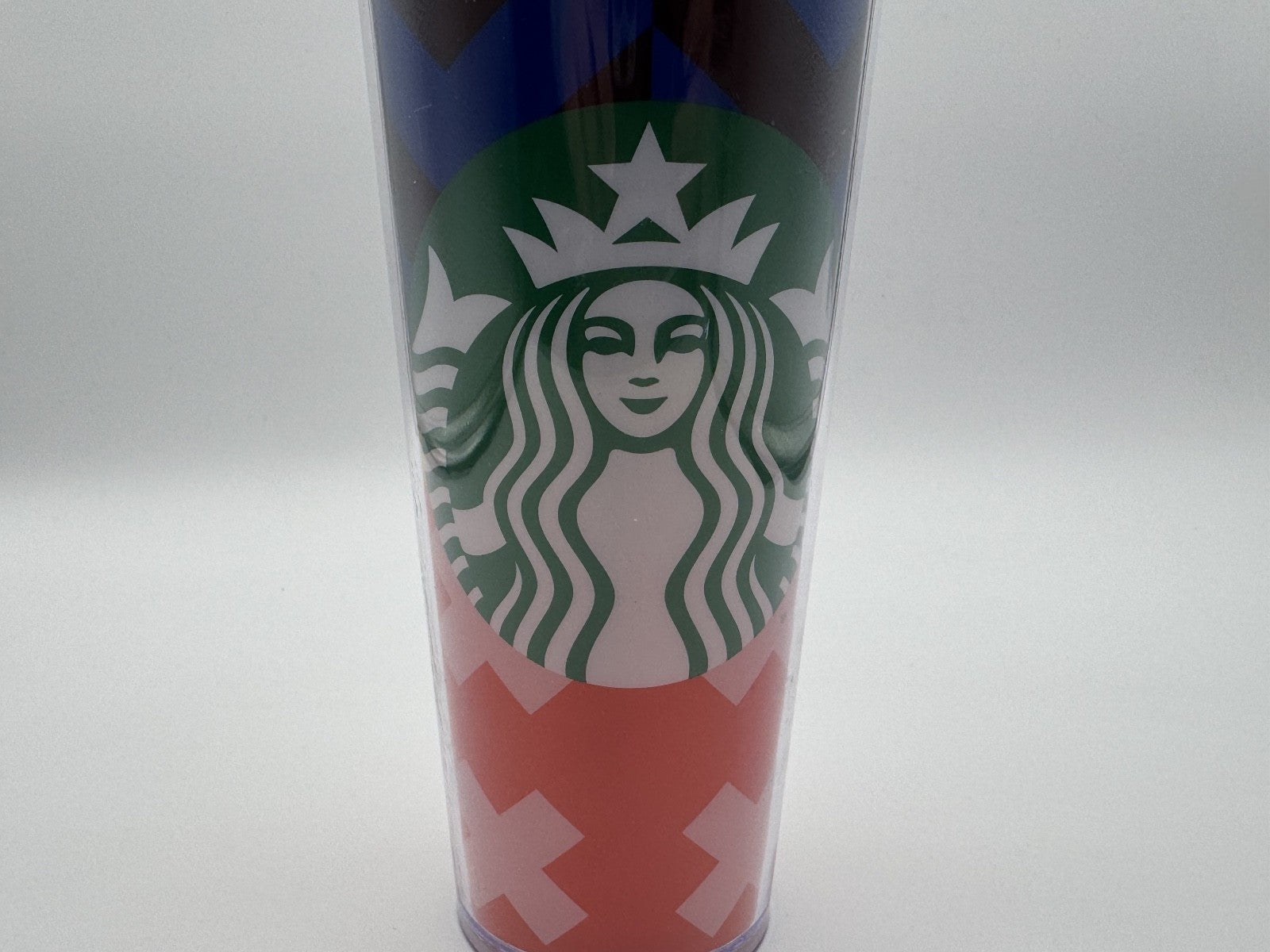 Starbucks 2021 Back To School Multicolor 24 Oz. Cold Cup Tumbler w/ Straw, NEW