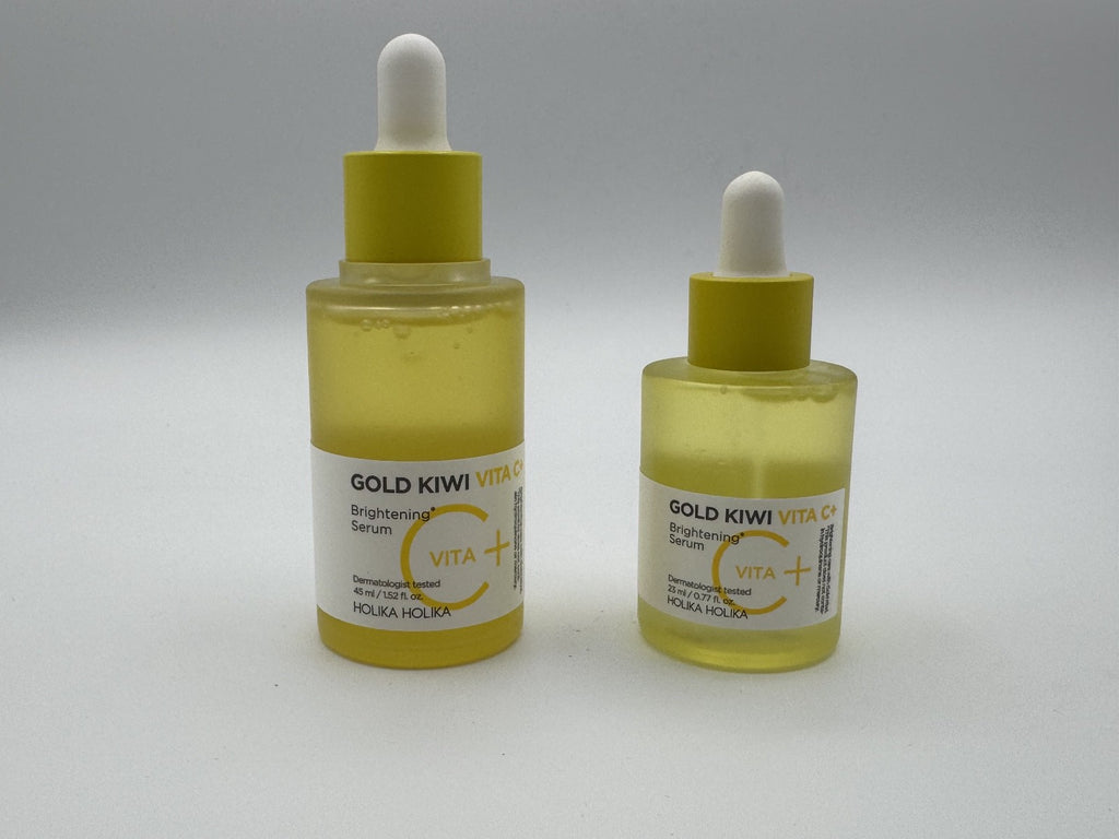 Holika Holika Gold Kiwi Vita C+ Brightening Serum 2pc Set 1.52 oz + 0.77 oz NIB