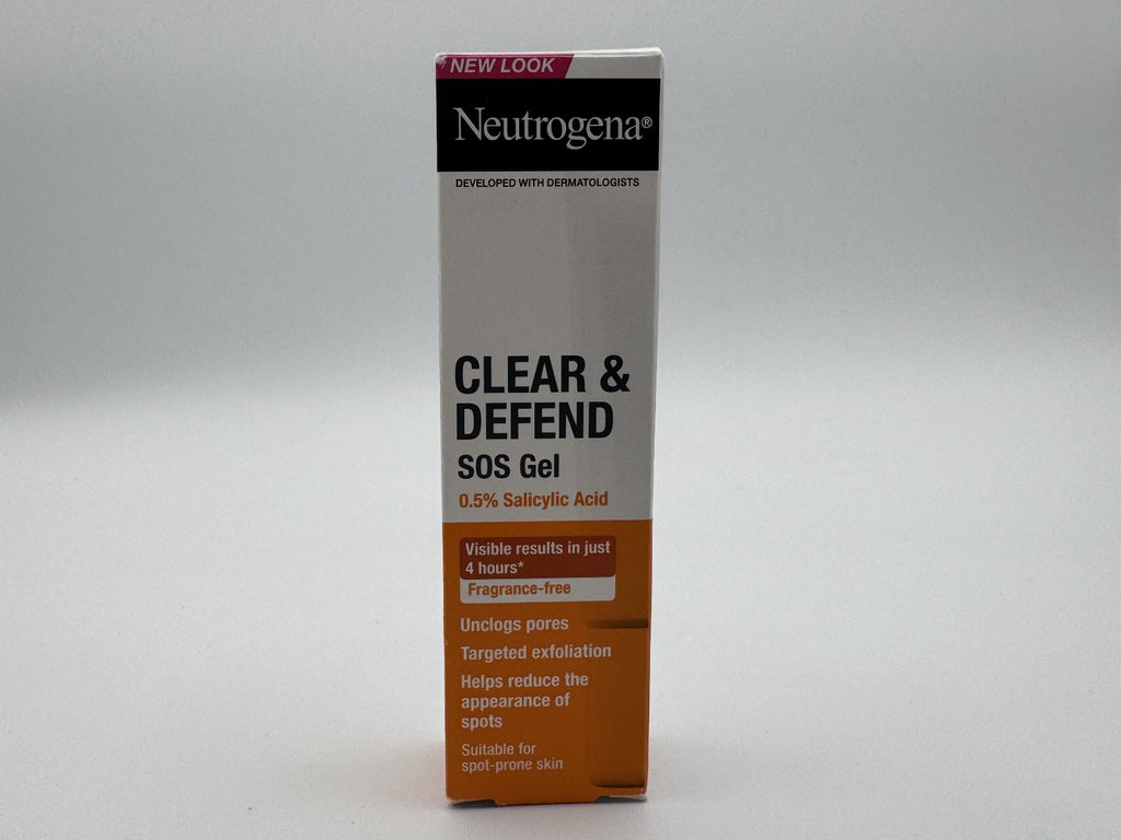 Neutrogena Clear Defend SOS Gel Unclog Pores 0.5 oz, NIB