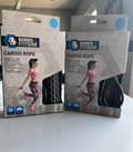 Lot of 2- Cardio Jump Rope Serie 8 Fitness burn fat tone muscle 9" Rope,  NIB
