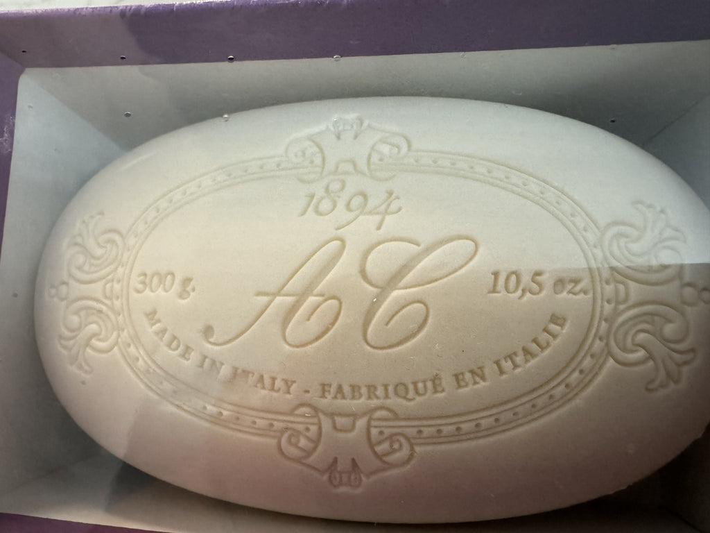 Sapone Artigianale Tuscan Lavender w/ Shea Butter Bath Soap 10.5oz, New Sealed