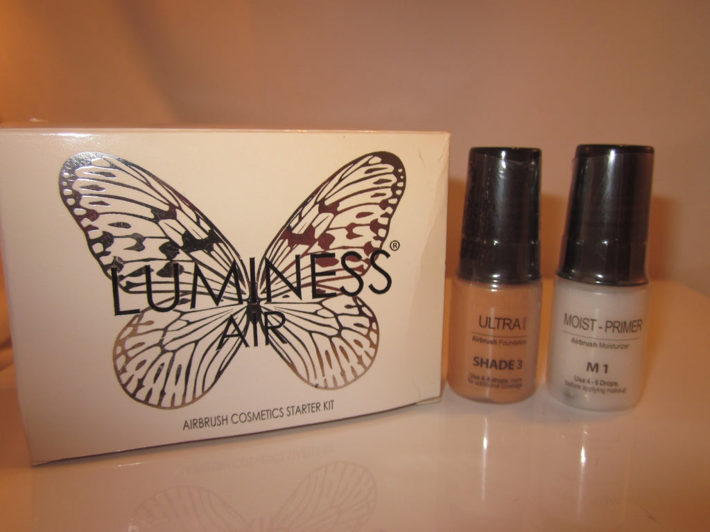 Luminess Air Airbrush Ultra Shade 3 Airbrush  Foundation & M1 Primer Free Ship