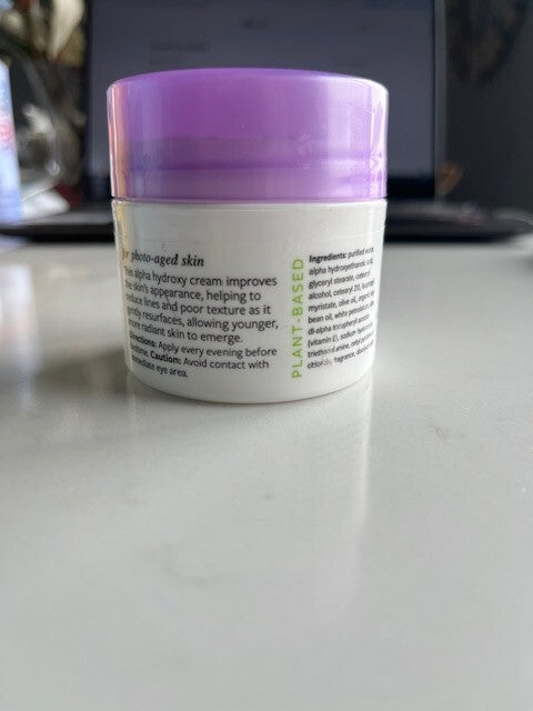 Nicel Bioactives Revive+Renew Alpha Hydroxy+Aloe Radiance Cream 2oz. New SEALED