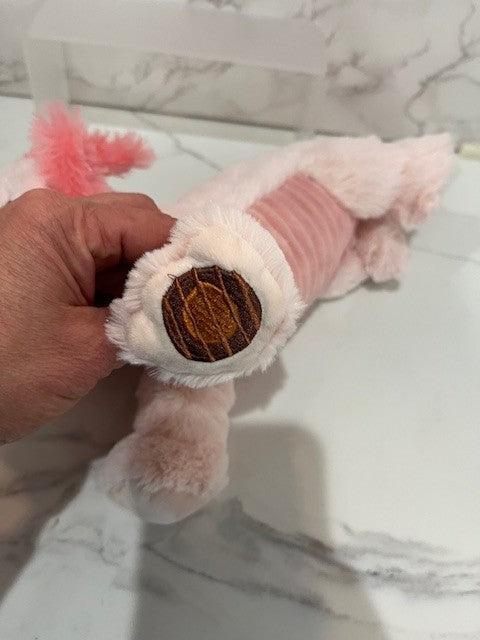 Girl Scout Cookie Rewards Plush Lucy the Axolotl Pink 2024 Own Your Magic
