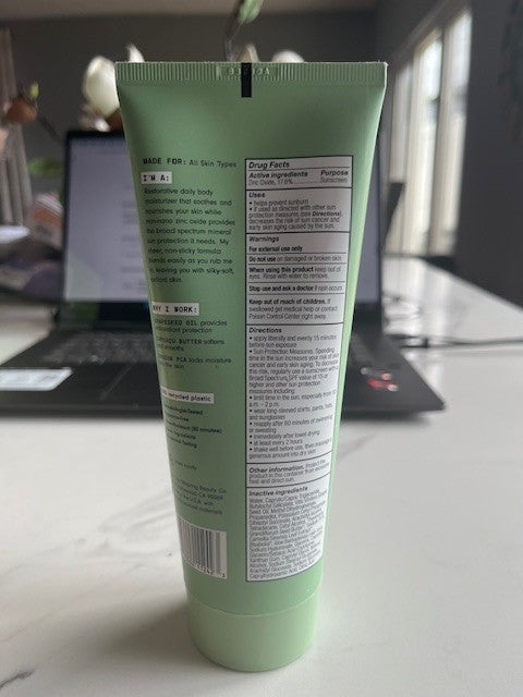Versed Total Package Replenishing Body Lotion Mineral SPF 30 Non-Greasy 10/25