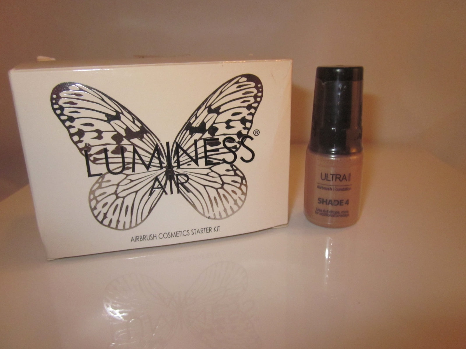 New Luminess Air/Stream Airbrush Makeup Ultra Shade 4 Foundation .25oz Free Ship