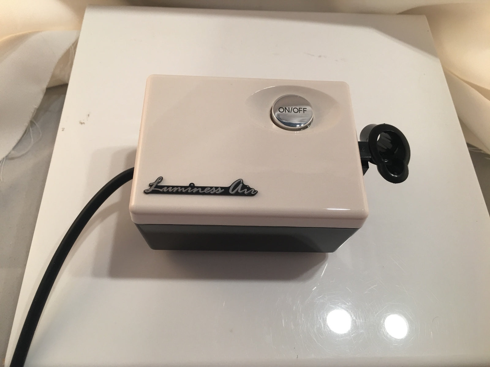 Luminess Air Airbrush Legend White System & Pink Tip No Drip Stylus 5pc Medium