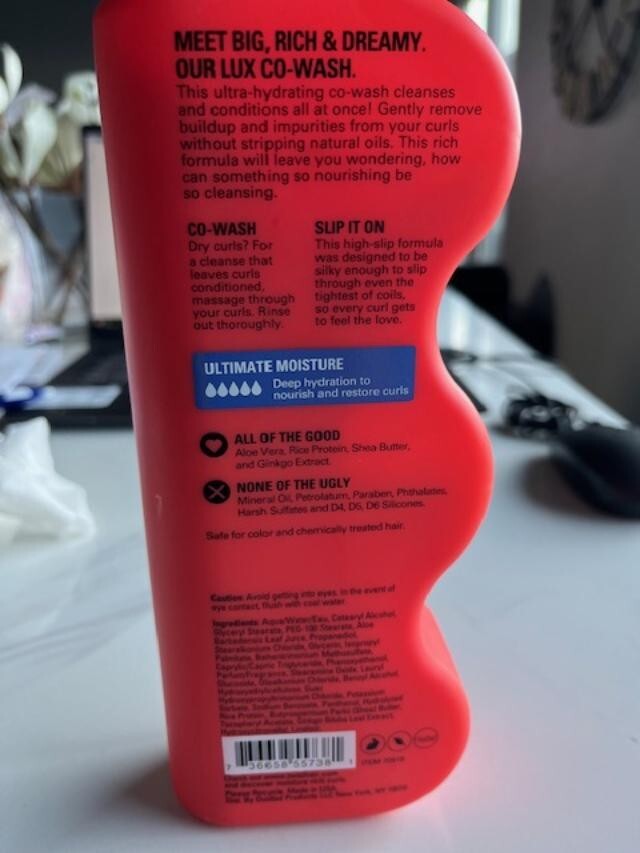 TWIST Big, Rich & Dreamy Ultra-hydrating Co wash, 16 oz Curls Nourish Moisture