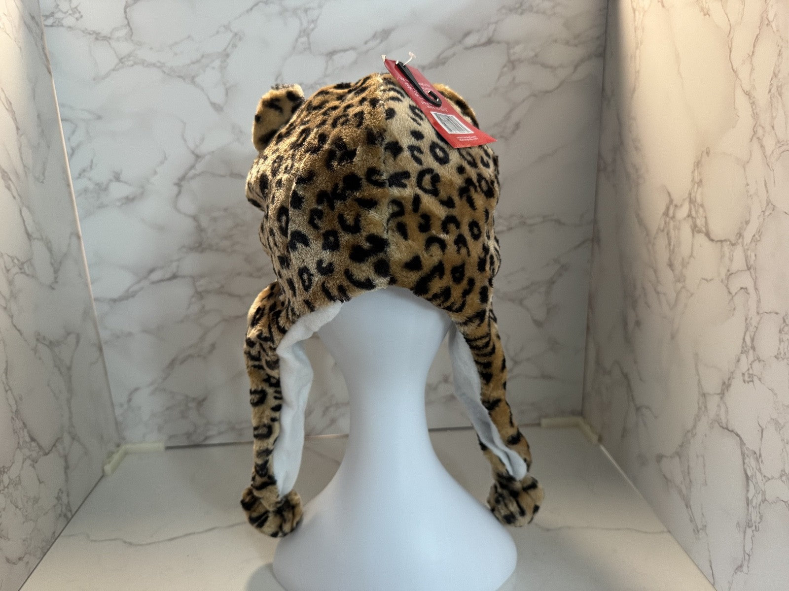 Leopard Soft Plush Winter Hat Kids & Adults, Christms Hoilday, Cold Weather NWT