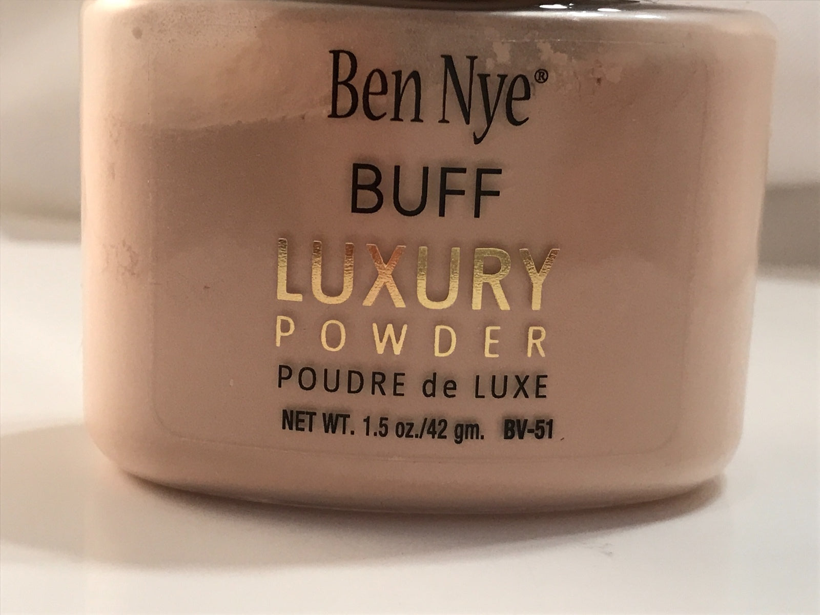 Ben Nye BUFF neutral translucent Powder Authentic Luxury Face Kim Kardashian    