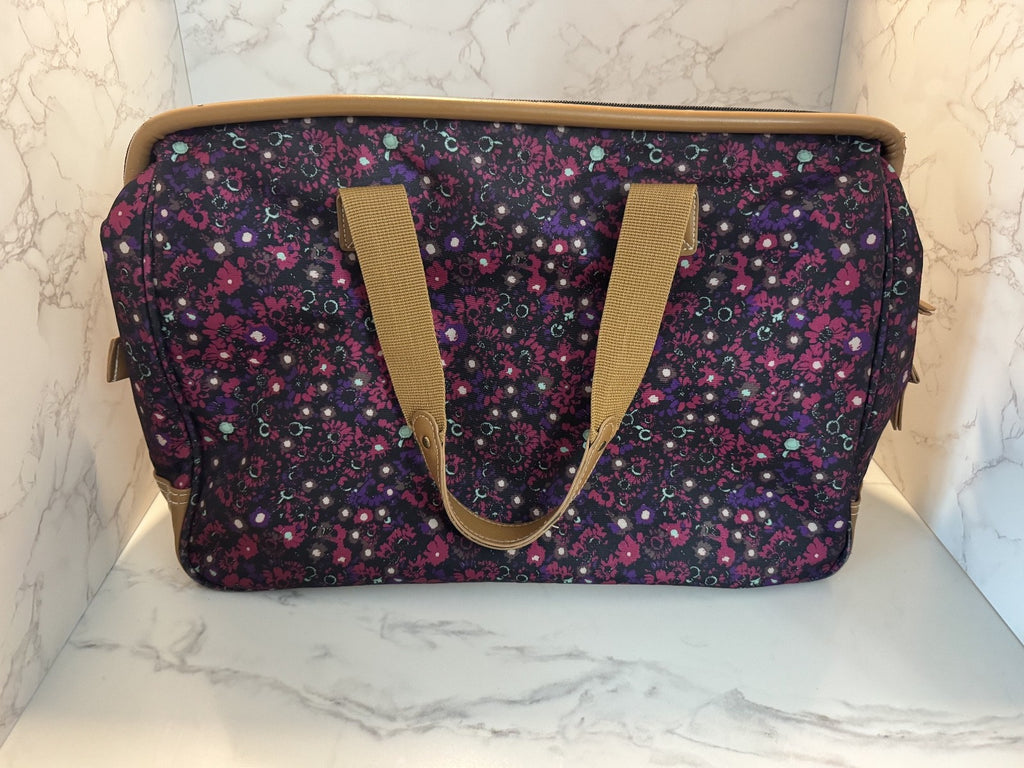 Steve Madden Global Wire Frame Satchel - Deep Purple, Pre-owned, Great Condition