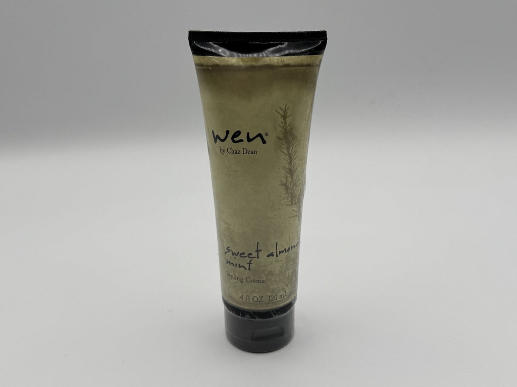WEN By Chaz Dean Sweet Almond Mint Anti-Frizz Styling Creme 4 Oz NEW Sealed