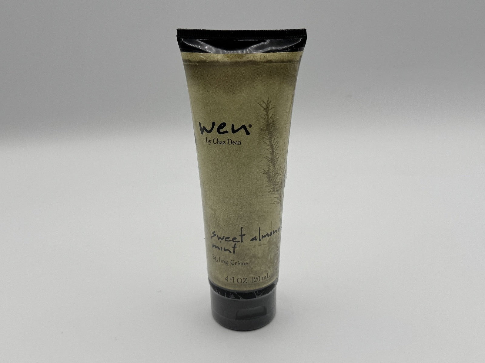 WEN By Chaz Dean Sweet Almond Mint Anti-Frizz Styling Creme 4 Oz NEW Sealed