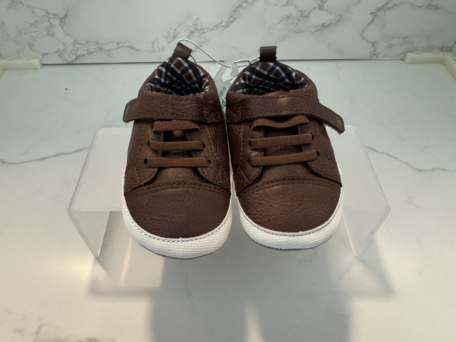 Surprize Stride Rite Stage 1 Shoe Size 12-18 Months Brown Soft Flexible NWT