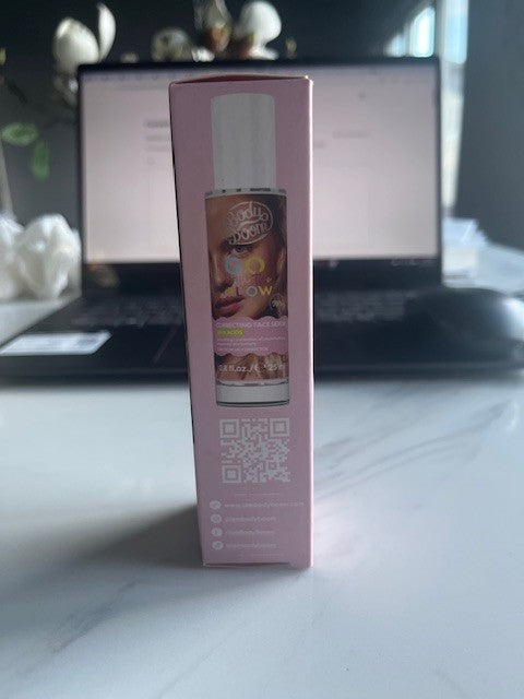 BodyBoom Go With The Flow Correcting Face Serum AHA Acid Skin Texture Treatment