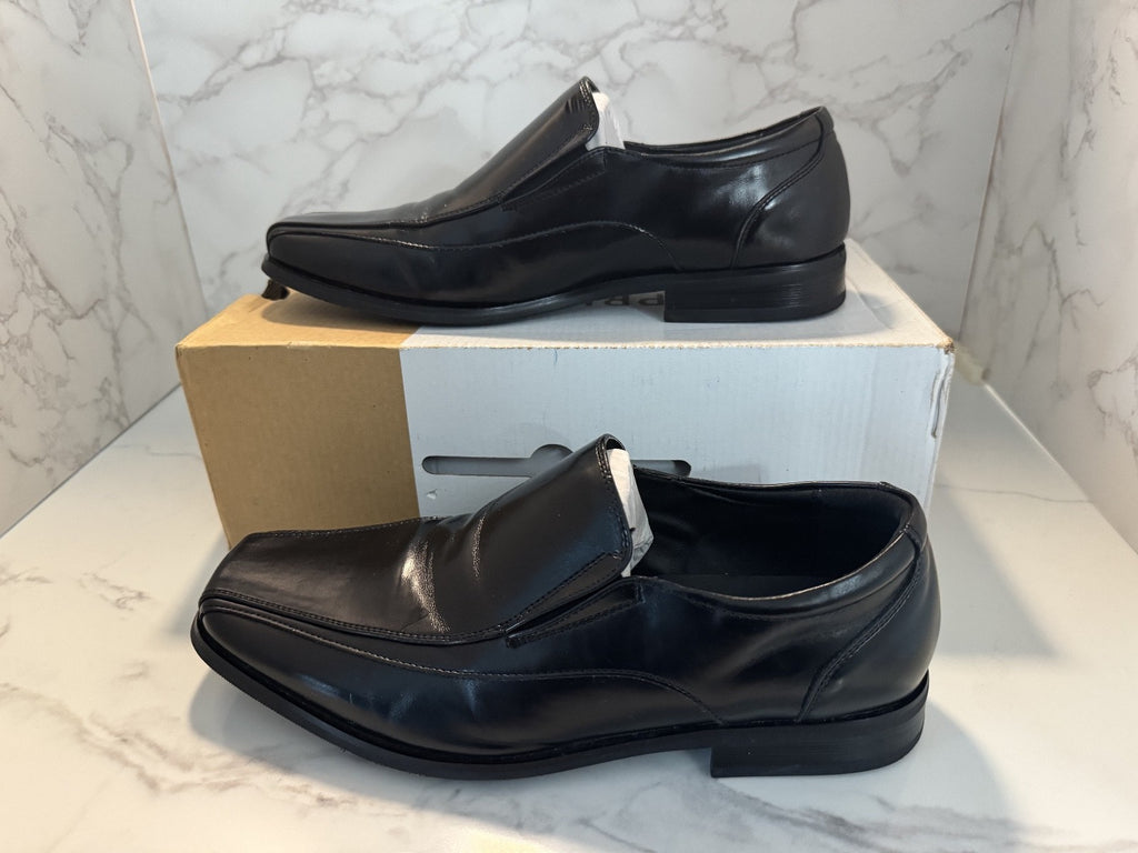 Call It Spring Men's Loafers Black Leather 10 Casual Comfort Dress Arch Shoes