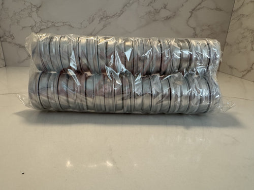 20 pc. Aluminium Empty Cosmetic Pot Jar Tin Container Silver Box Screw Lid 15 ml